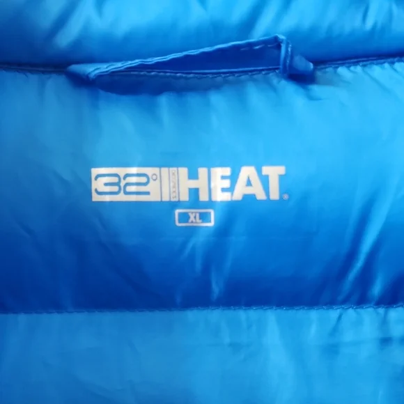 32 Degrees Vibrant Blue Quilted Jacket - Picture 2 of 14